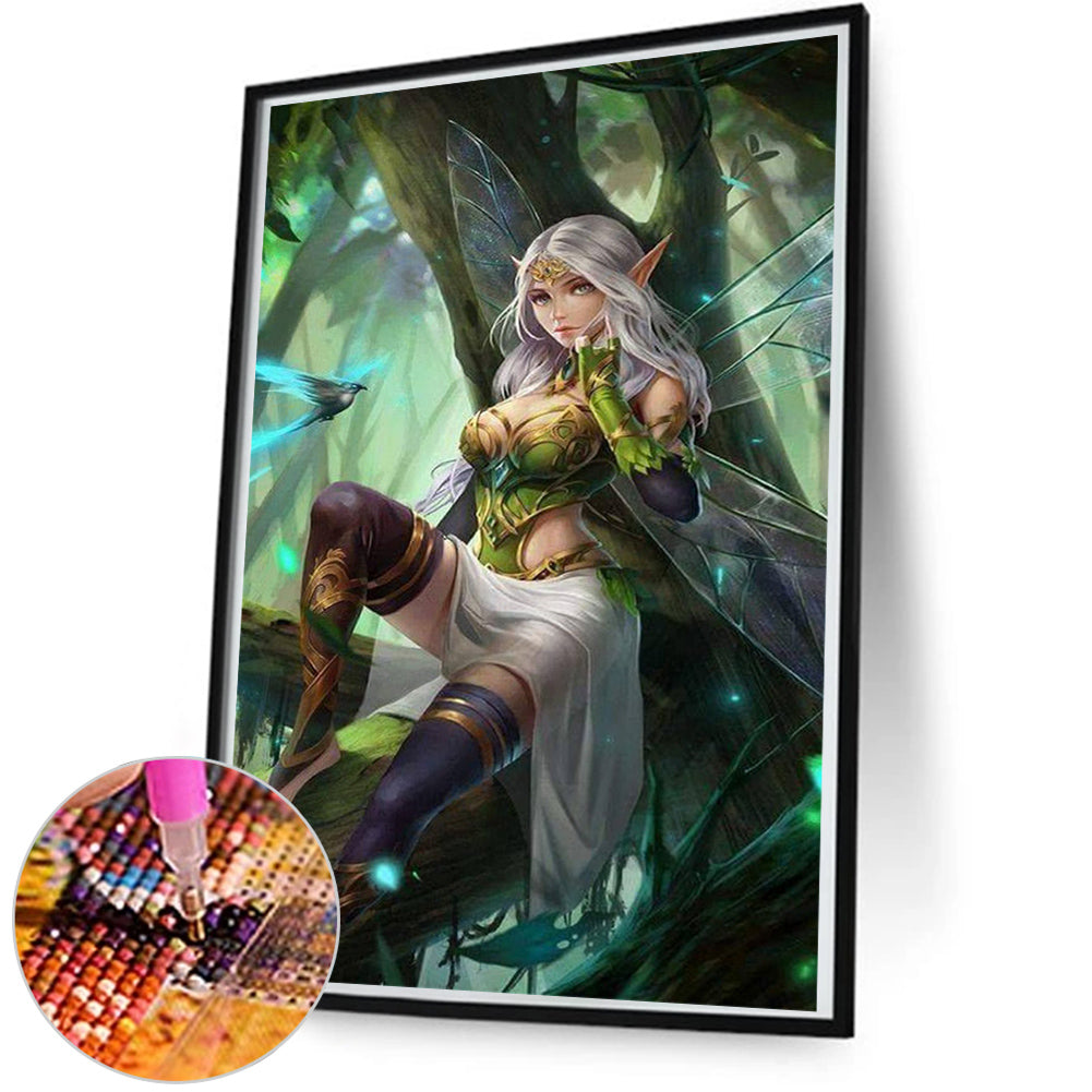 Forest Elves - Full Round Drill Diamond Painting 60*80CM