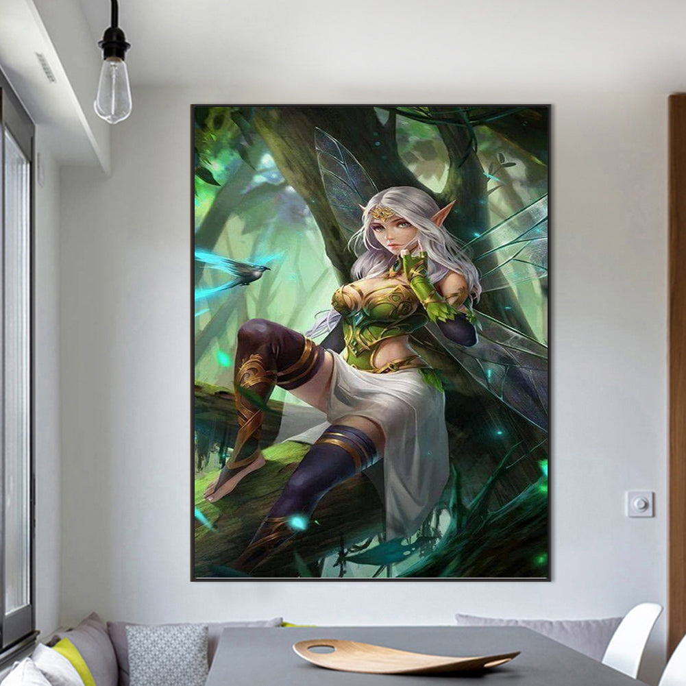 Forest Elves - Full Round Drill Diamond Painting 60*80CM