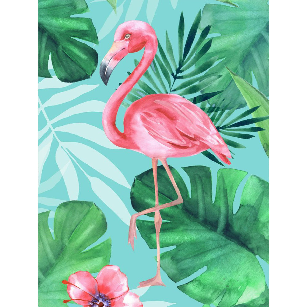 Flamingo - Full Round Drill Diamond Painting 30*40CM