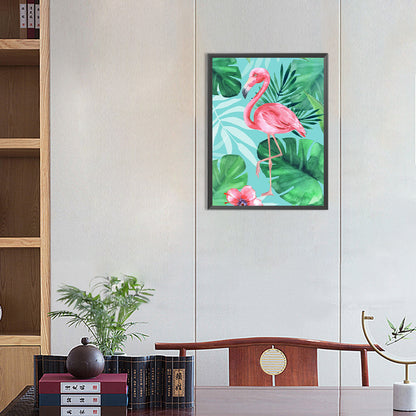 Flamingo - Full Round Drill Diamond Painting 30*40CM