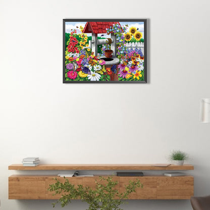 Well - Full Round Drill Diamond Painting 40*30CM