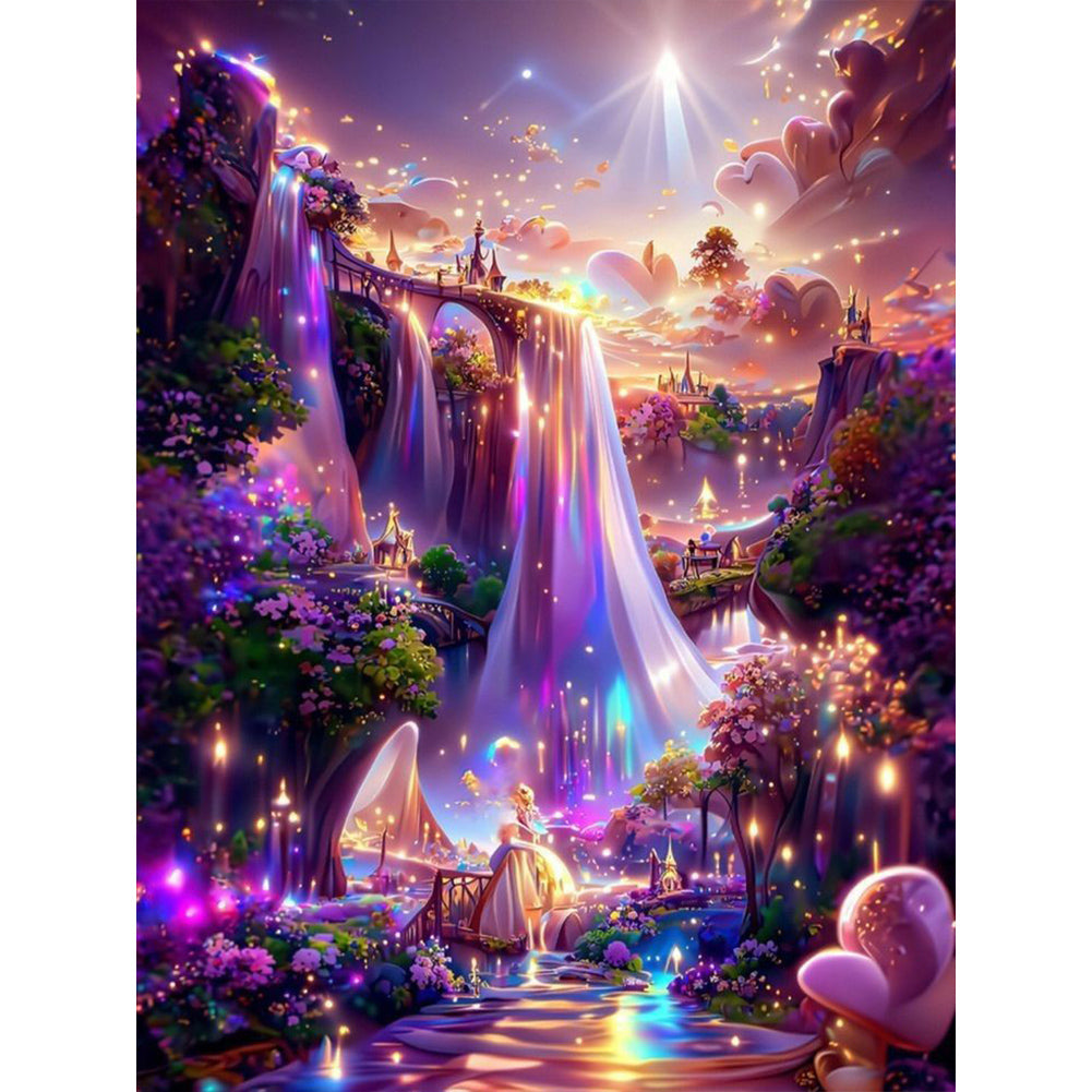 Dream Trail - Full Round Drill Diamond Painting 30*40CM