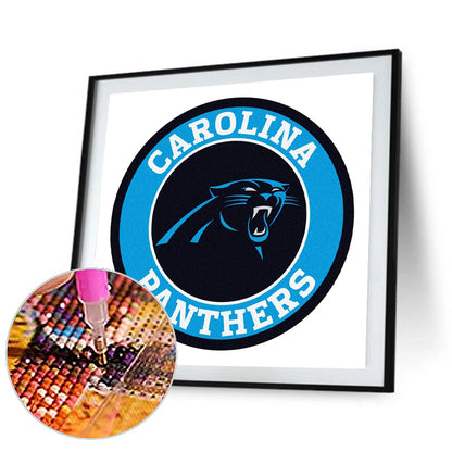 Carolina Panthers - Full Round Drill Diamond Painting 40*40CM