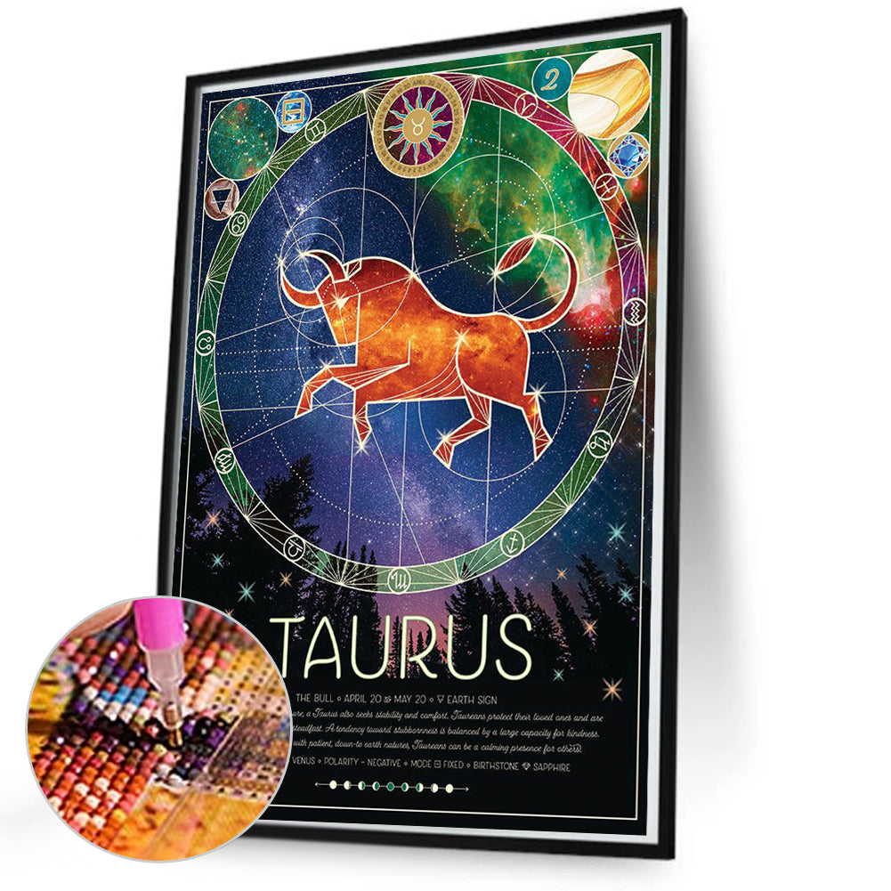 Chinese Zodiac - Taurus - Full Round Drill Diamond Painting 50*70cm