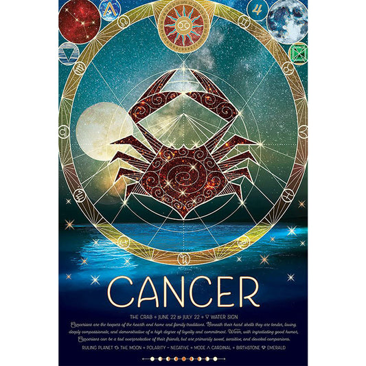 Chinese Zodiac - Cancer - Full Round Drill Diamond Painting 50*70cm