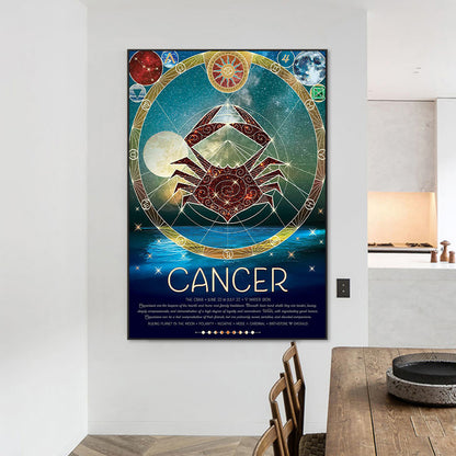 Chinese Zodiac - Cancer - Full Round Drill Diamond Painting 50*70cm