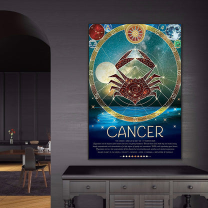 Chinese Zodiac - Cancer - Full Round Drill Diamond Painting 50*70cm