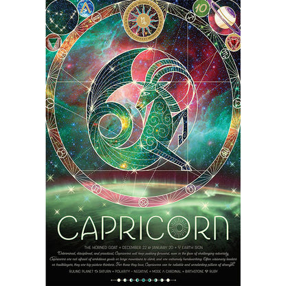 Chinese Zodiac - Capricornus - Full Round Drill Diamond Painting 50*70cm