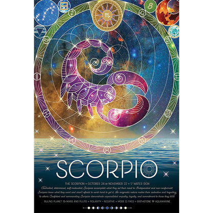 Chinese Zodiac - Scorpio - Full Round Drill Diamond Painting 50*70cm