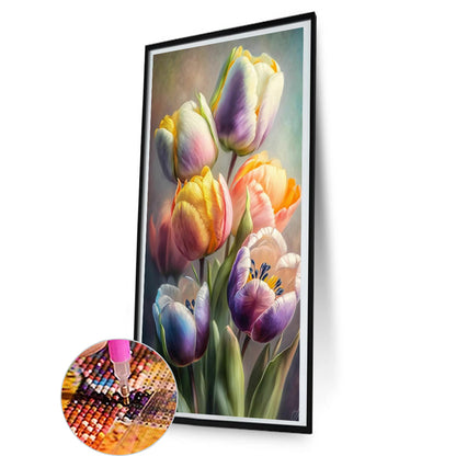 Tulip - Full Round Drill Diamond Painting 40*80CM