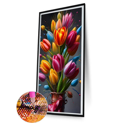 Tulip - Full Round Drill Diamond Painting 40*80CM