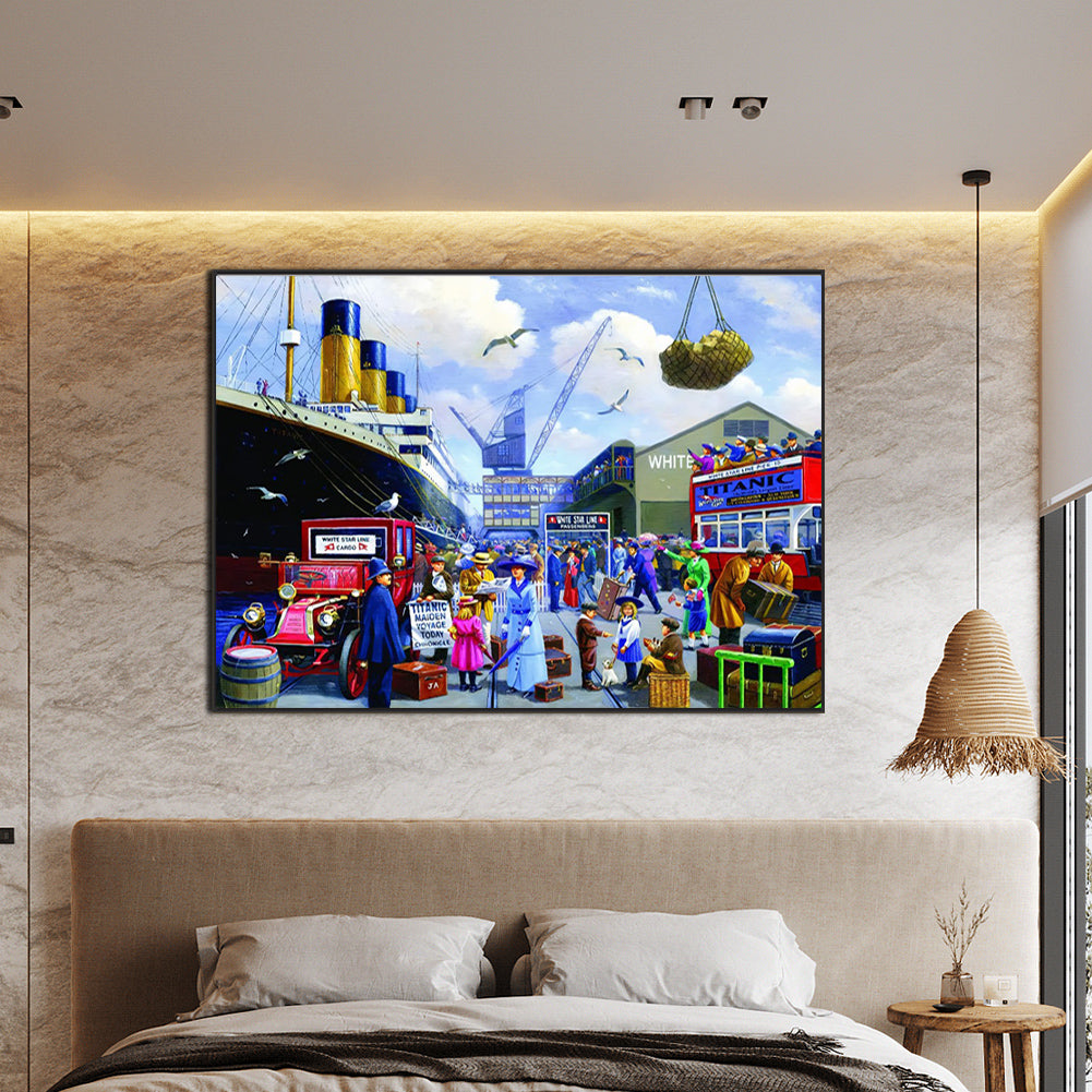 Titanic - Full Round Drill Diamond Painting 70*50cm