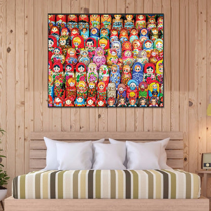 Matryoshka - Full Round Drill Diamond Painting 80*60cm