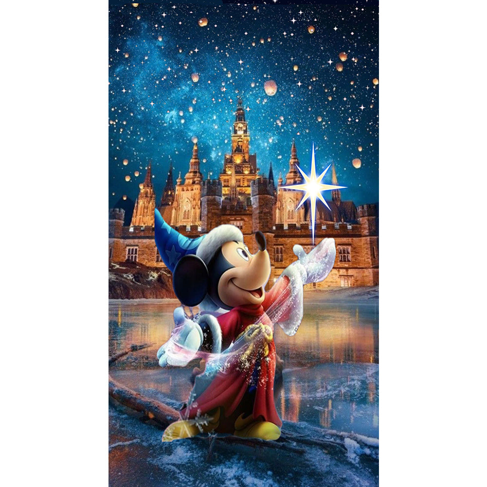 Magic Mickey - Full Round Drill Diamond Painting 50*90CM