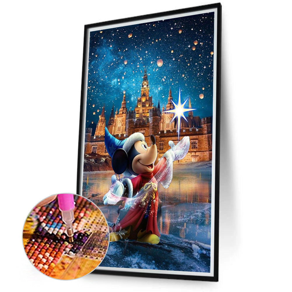 Magic Mickey - Full Round Drill Diamond Painting 50*90CM