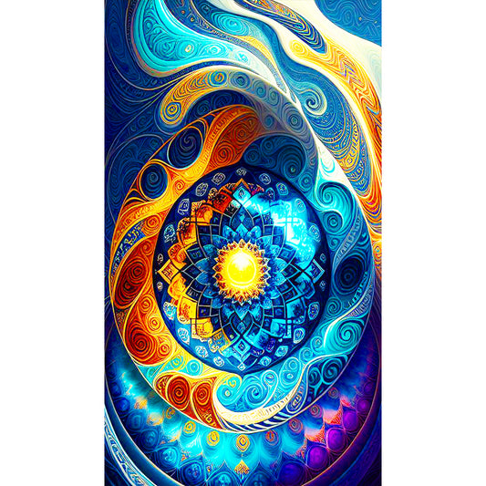 Mandala - Full Round Drill Diamond Painting 40*70CM