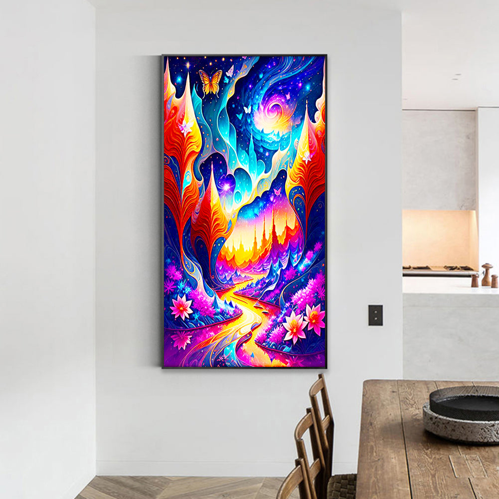 Different World - Full Round Drill Diamond Painting 40*70CM