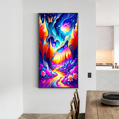 Different World - Full Round Drill Diamond Painting 40*70CM