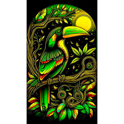 Toucan - Full Round Drill Diamond Painting 40*70CM