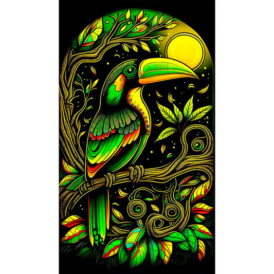 Toucan - Full Round Drill Diamond Painting 40*70CM