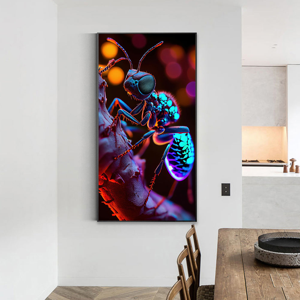 Fluorescent Insects - Full Round Drill Diamond Painting 40*70CM
