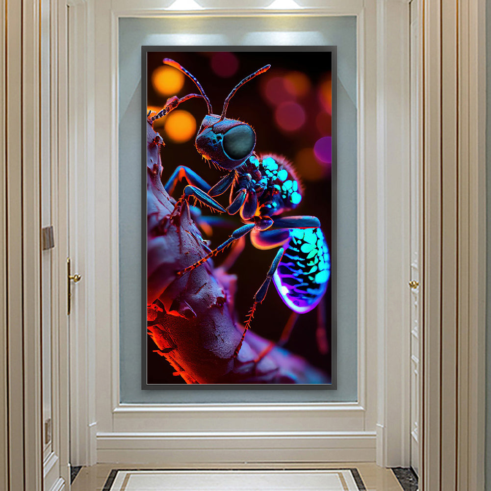Fluorescent Insects - Full Round Drill Diamond Painting 40*70CM
