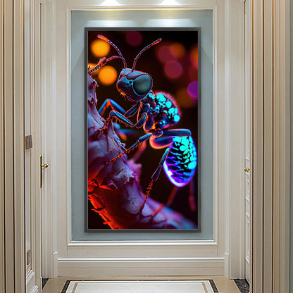 Fluorescent Insects - Full Round Drill Diamond Painting 40*70CM