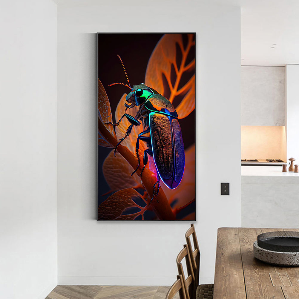 Fluorescent Insects - Full Round Drill Diamond Painting 40*70CM