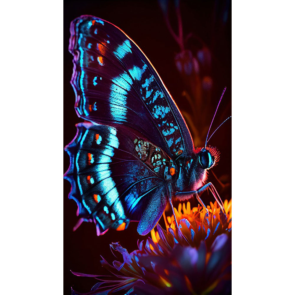 Fluorescent Insects - Full Round Drill Diamond Painting 40*70CM