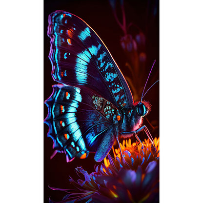 Fluorescent Insects - Full Round Drill Diamond Painting 40*70CM