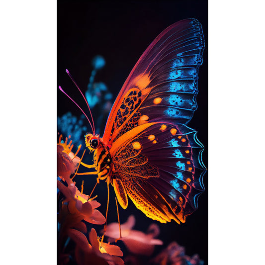 Fluorescent Insects - Full Round Drill Diamond Painting 40*70CM