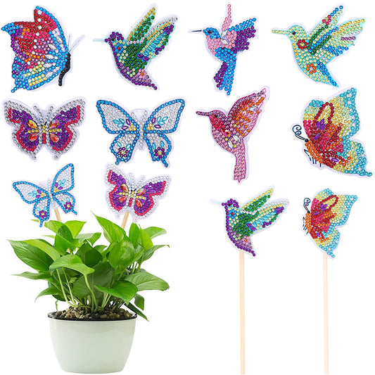 Diamond Art Kits Shining Diamond Decorative Accessories Vibrant Color for Crafts