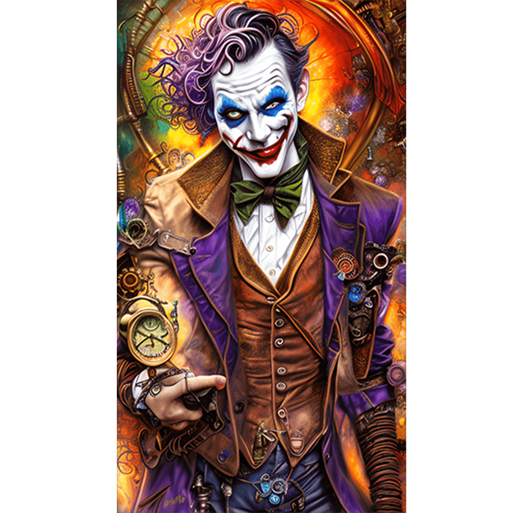 Clown - Full Round Drill Diamond Painting 40*70CM