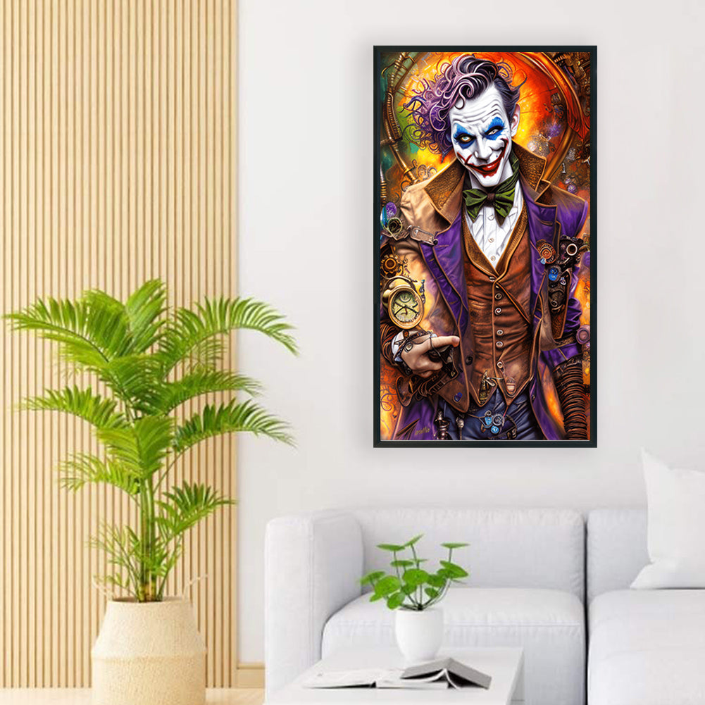 Clown - Full Round Drill Diamond Painting 40*70CM