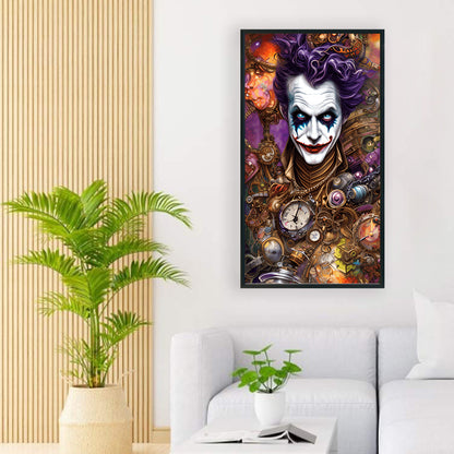 Clown - Full Round Drill Diamond Painting 40*70CM