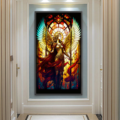 Ares Angel Girl - Full Round Drill Diamond Painting 40*70CM