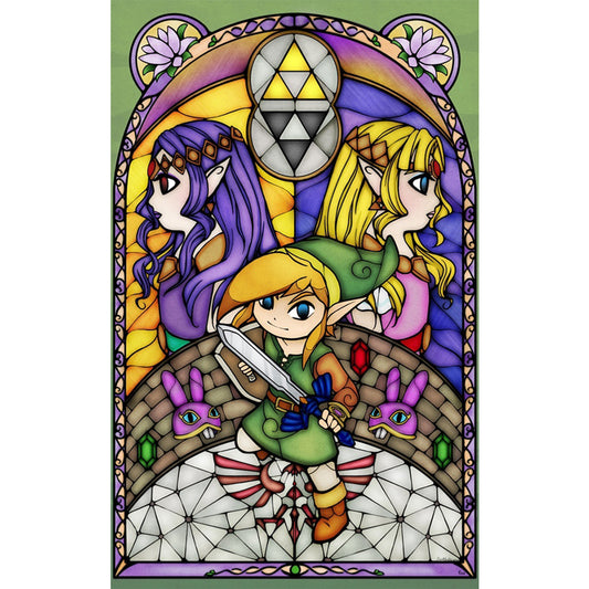 Zelda Art - Full Round Drill Diamond Painting 50*80CM