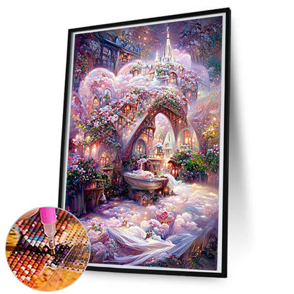 Rose Manor - Full Round Drill Diamond Painting 50*80CM