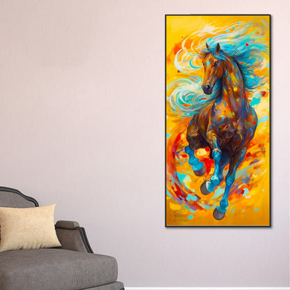 Galloping Horse - Full Round Drill Diamond Painting 40*80cm