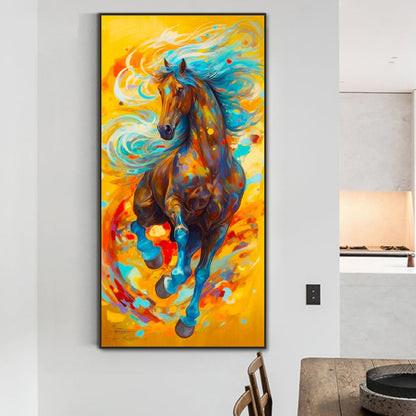 Galloping Horse - Full Round Drill Diamond Painting 40*80cm