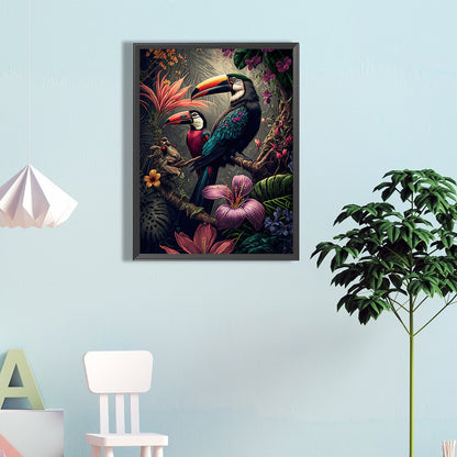 Toucan - Full Round Drill Diamond Painting 40*60CM