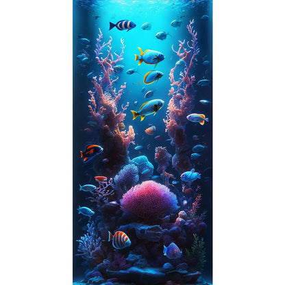 The Underwater World - Full Round Drill Diamond Painting 40*80CM
