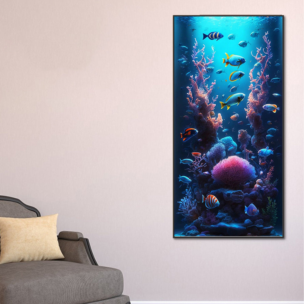 The Underwater World - Full Round Drill Diamond Painting 40*80CM