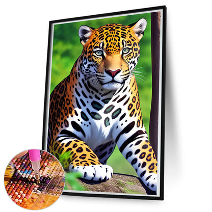 Leopard - Full Round Drill Diamond Painting 50*80CM