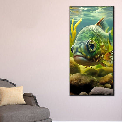 Walleye - Full Round Drill Diamond Painting 40*80CM
