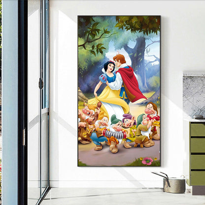 Snow White - Full Round Drill Diamond Painting 40*70CM