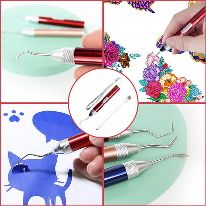 Craft Weeding Tool Kit Vinyl Paper Remover with Light for Christmas Gifts Making