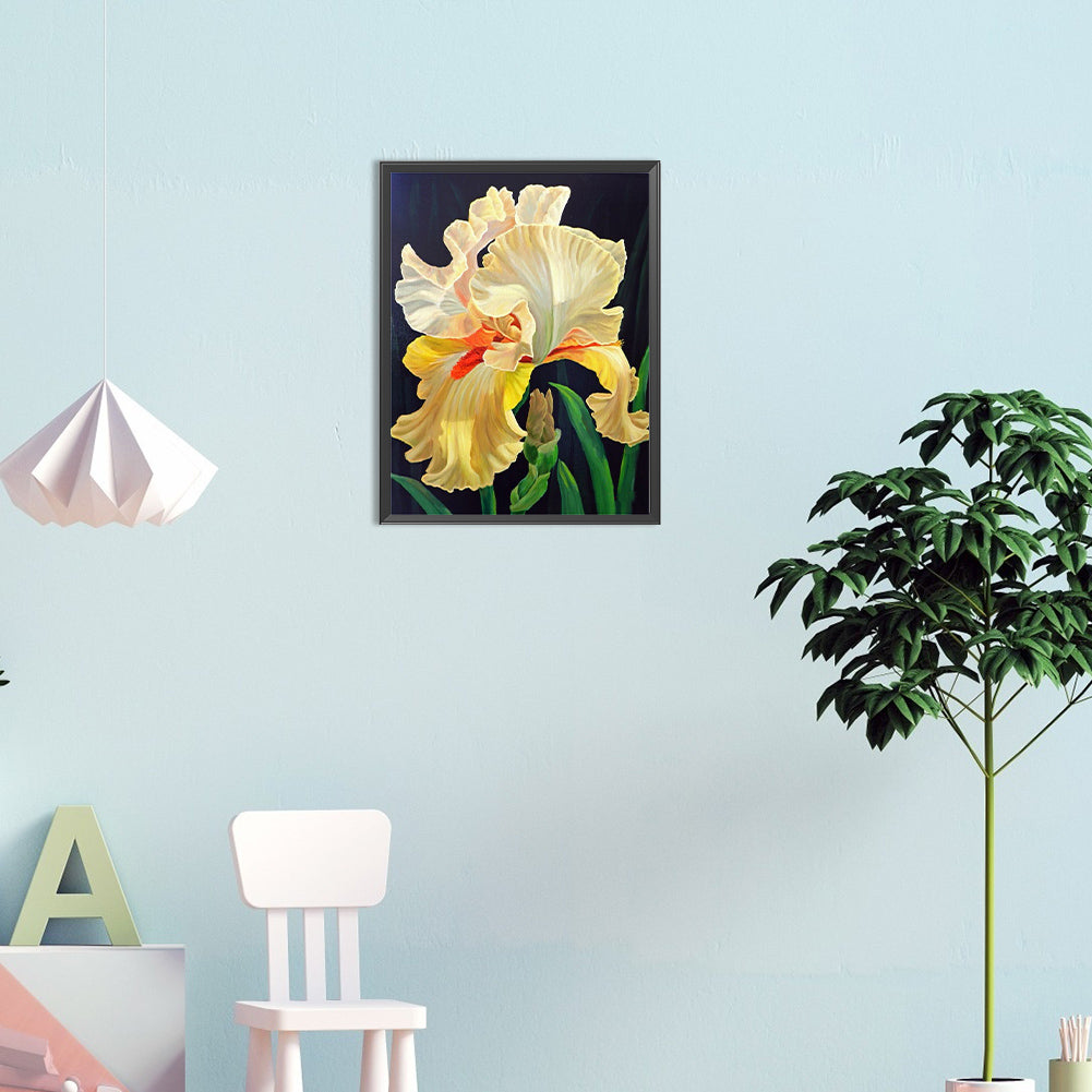 Iris - Full Round Drill Diamond Painting 30*40CM