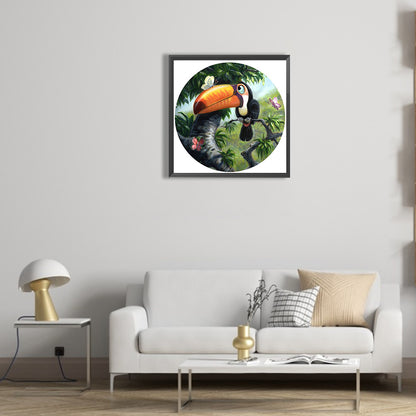 Toucan - Full Round Drill Diamond Painting 30*30CM