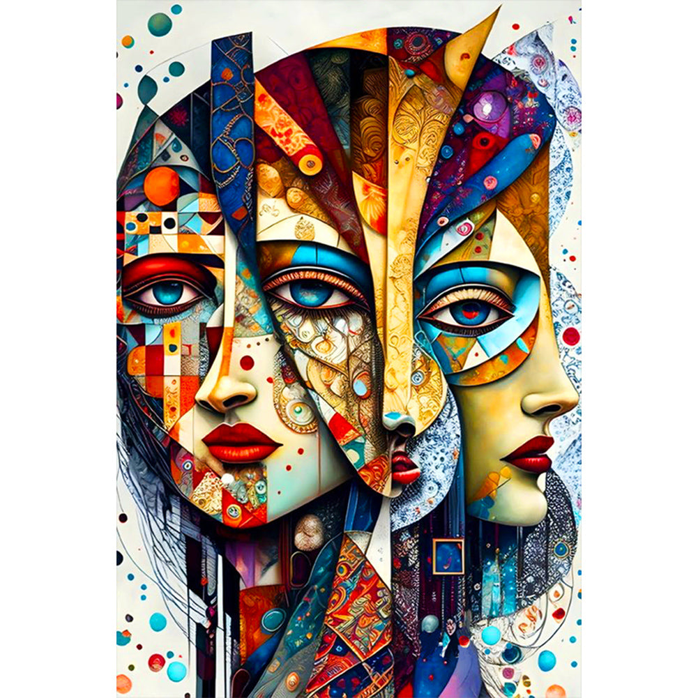 Misplaced Paintings - Full Round Drill Diamond Painting 40*60CM